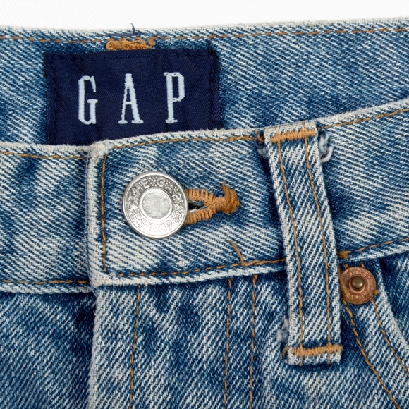 GAP Denim Skirt VINTAGE - Waist 26 - Picture 3 of 6